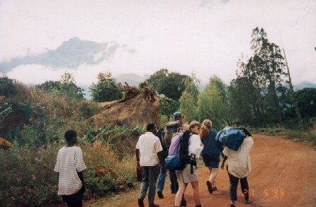 Image of the base of Mulanje Massif